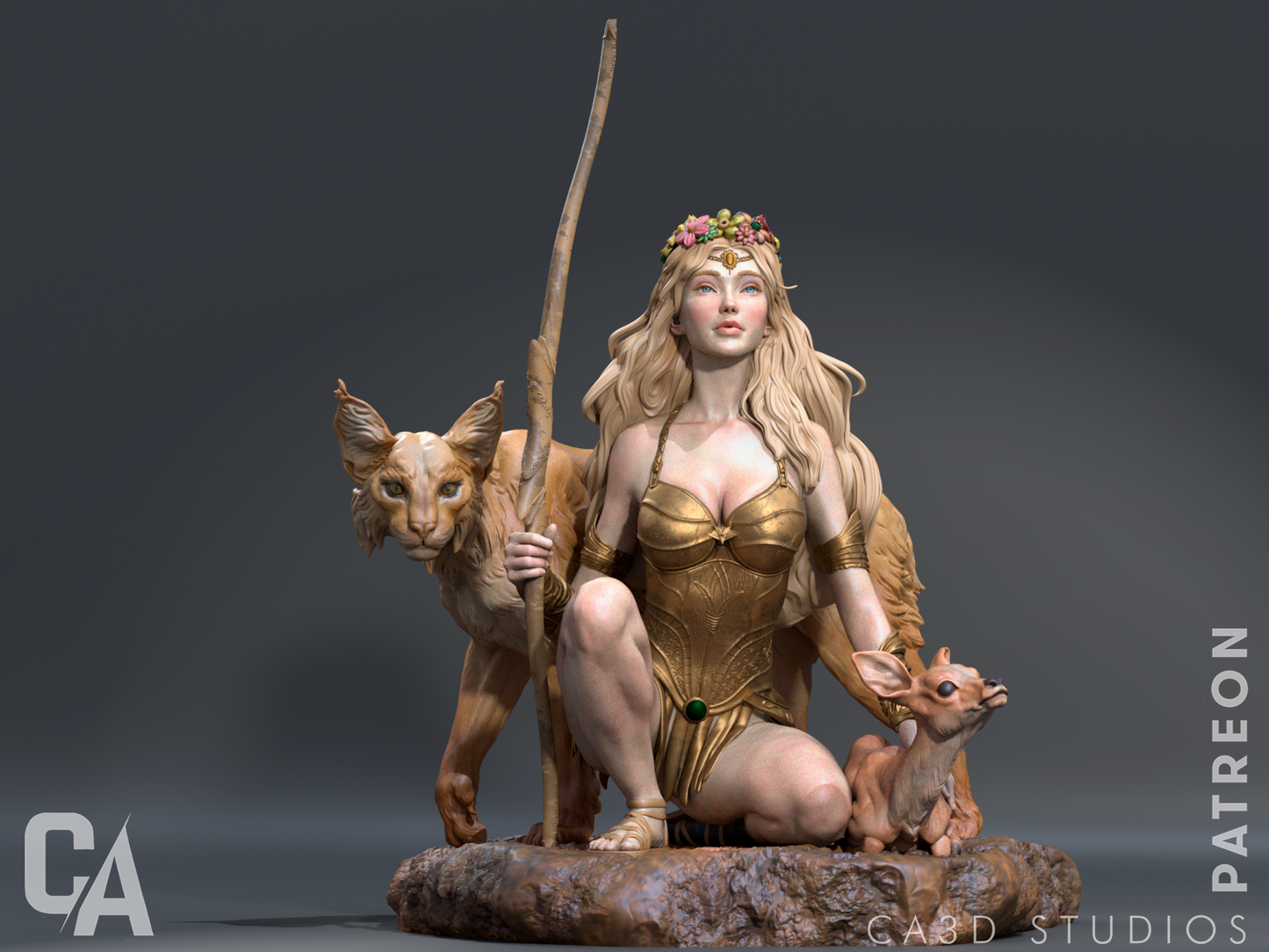 Artemis - Maya Pantic (Fan Art) - 3D printed kit (CA3D)
