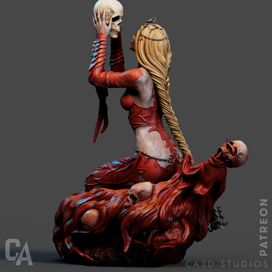 Orin the Red - 3D Printed Statue - 9 Scale Model Kit