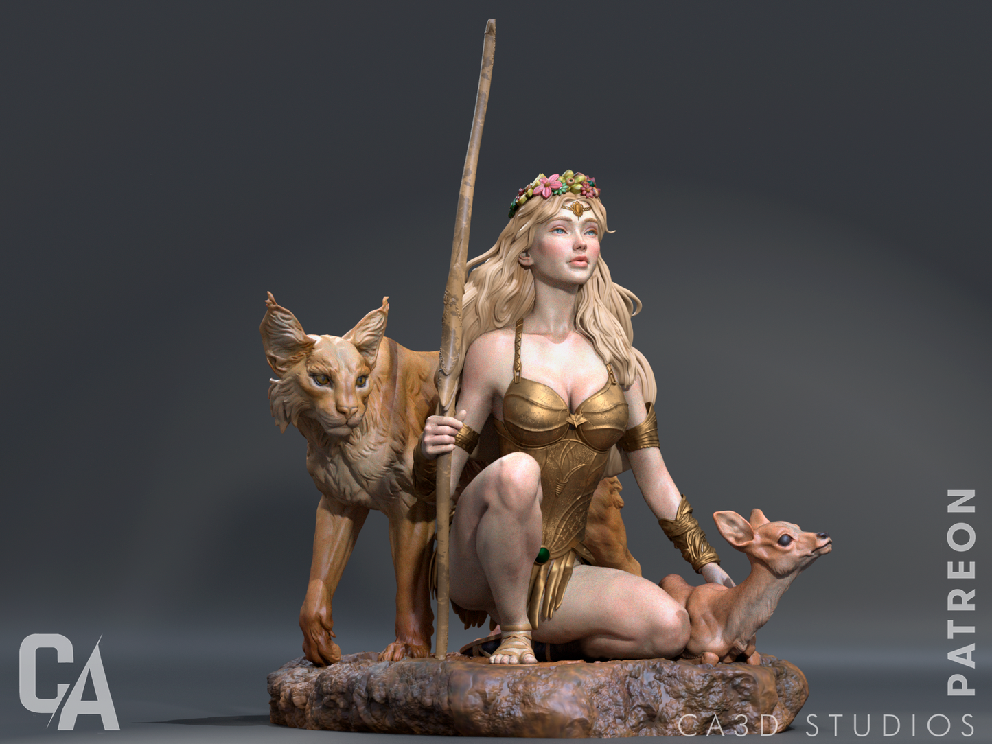 Artemis - Maya Pantic (Fan Art) - 3D printed kit (CA3D)