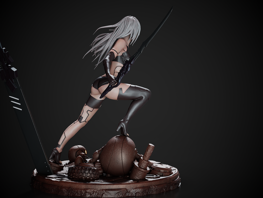 A2 (NieR) - 3D Printed Model Kit1:6 scale