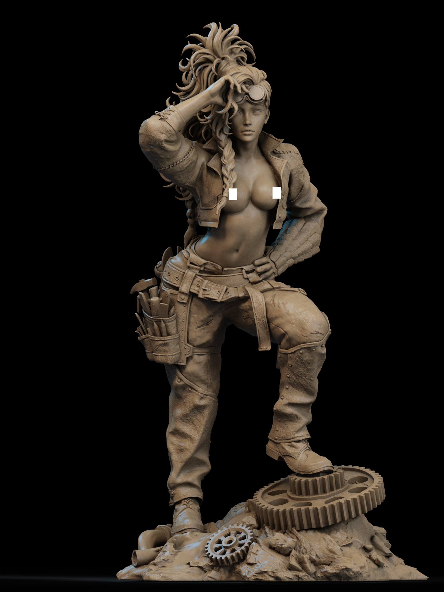 Gemma (Monster Hunter Wilds) - 3D Printed Model Kit 6 and 9 Scale