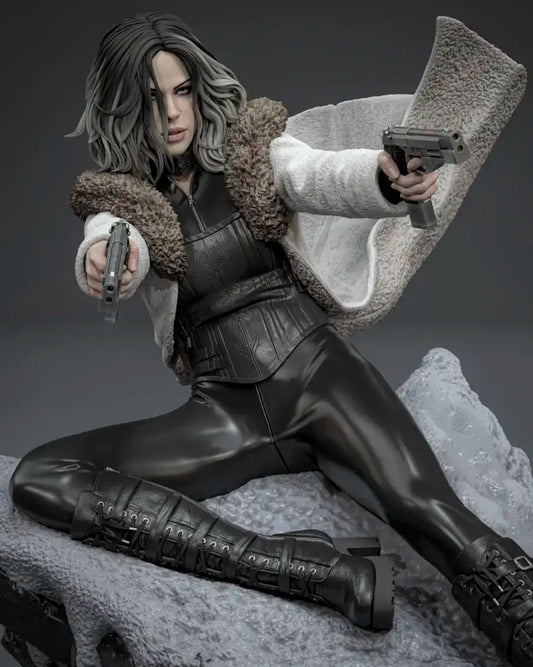Selene (Underworld) - 3D Printed Model Kit - 1:6 or 1:9 scale (Fan Art)