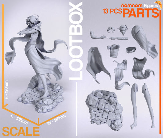 Sypha (Castlevania) 3D Print Fan Art - 10 Scale - Full / Mini / Bust