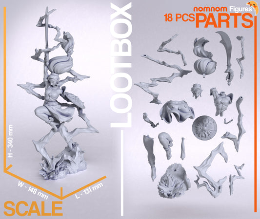 Urbosa (Breath of the Wild) - 3D Print - Model Kit