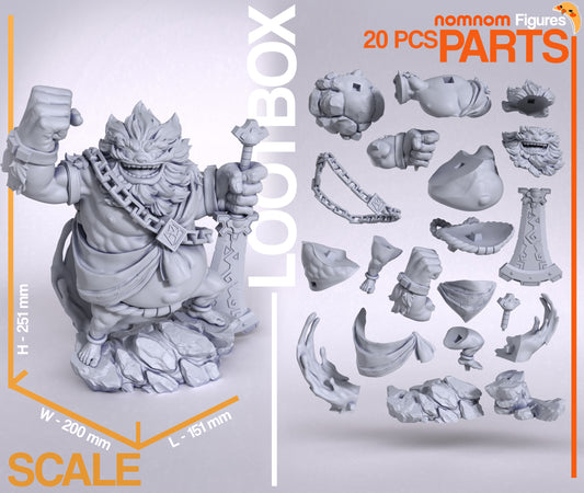 Daruk (Breath of the Wild) - 3D Print - Model Kit