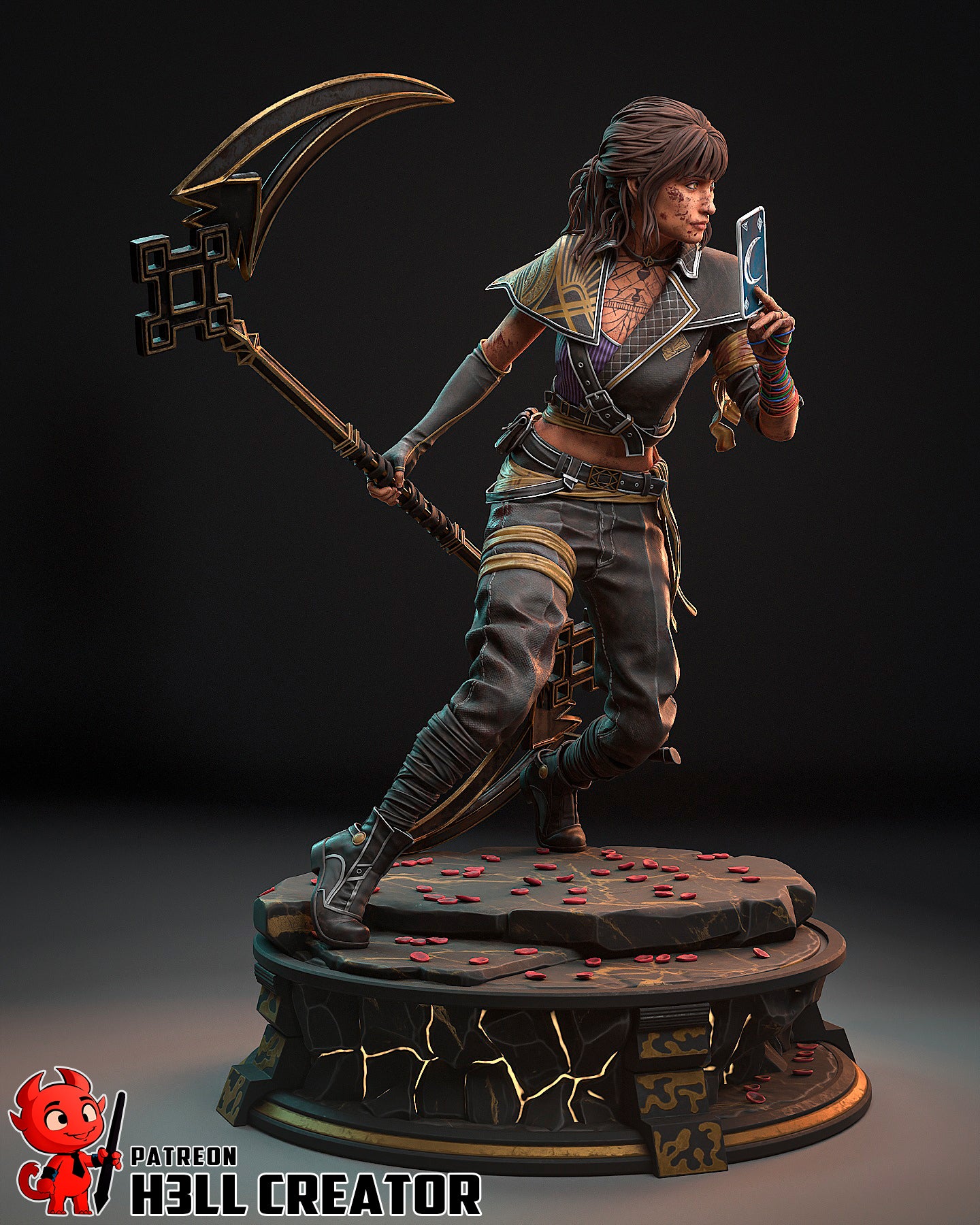 Sciel (Clair Obscur: Expedition 33) 3d Printed Model Kit - 1:12