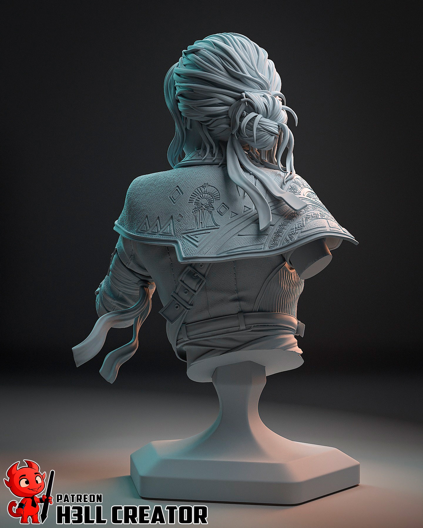 Sciel (Clair Obscur: Expedition 33) 3d Printed Model Kit - 1:12