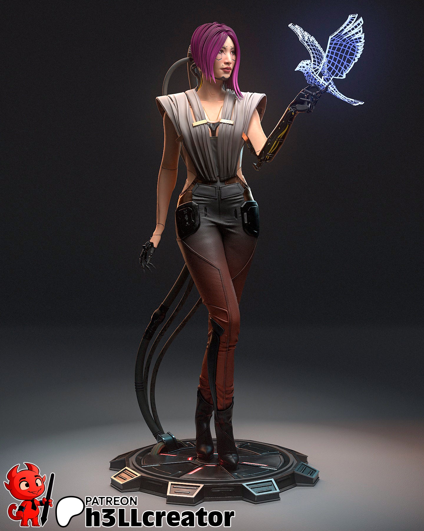 Songbird - Fan Art - 3D Print Kit - 1:0 Scale