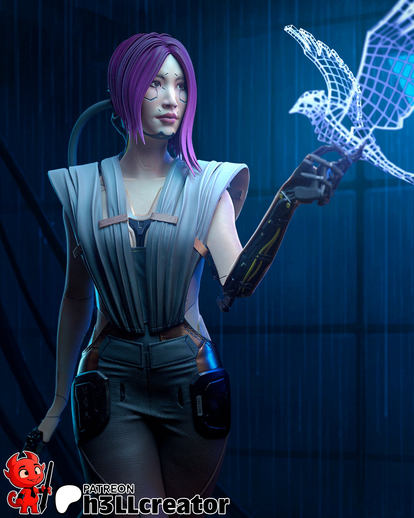 Songbird - Fan Art - 3D Print Kit - 1:0 Scale