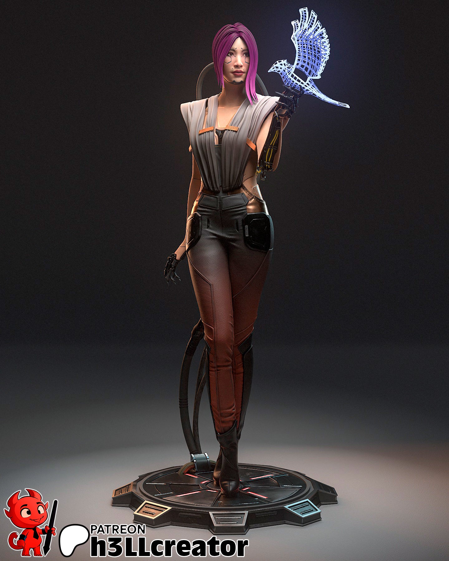Songbird - Fan Art - 3D Print Kit - 1:0 Scale