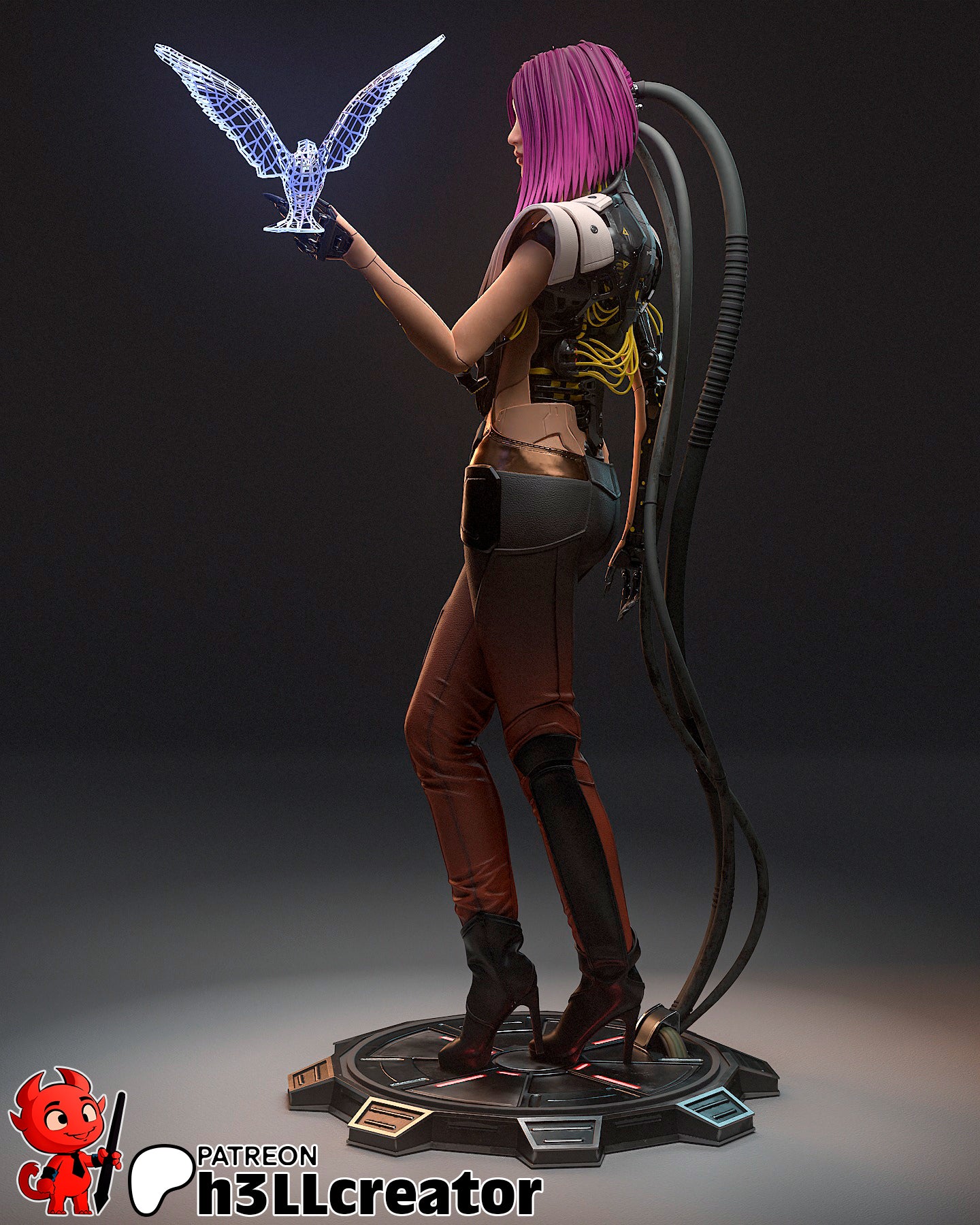 Songbird - Fan Art - 3D Print Kit - 1:0 Scale