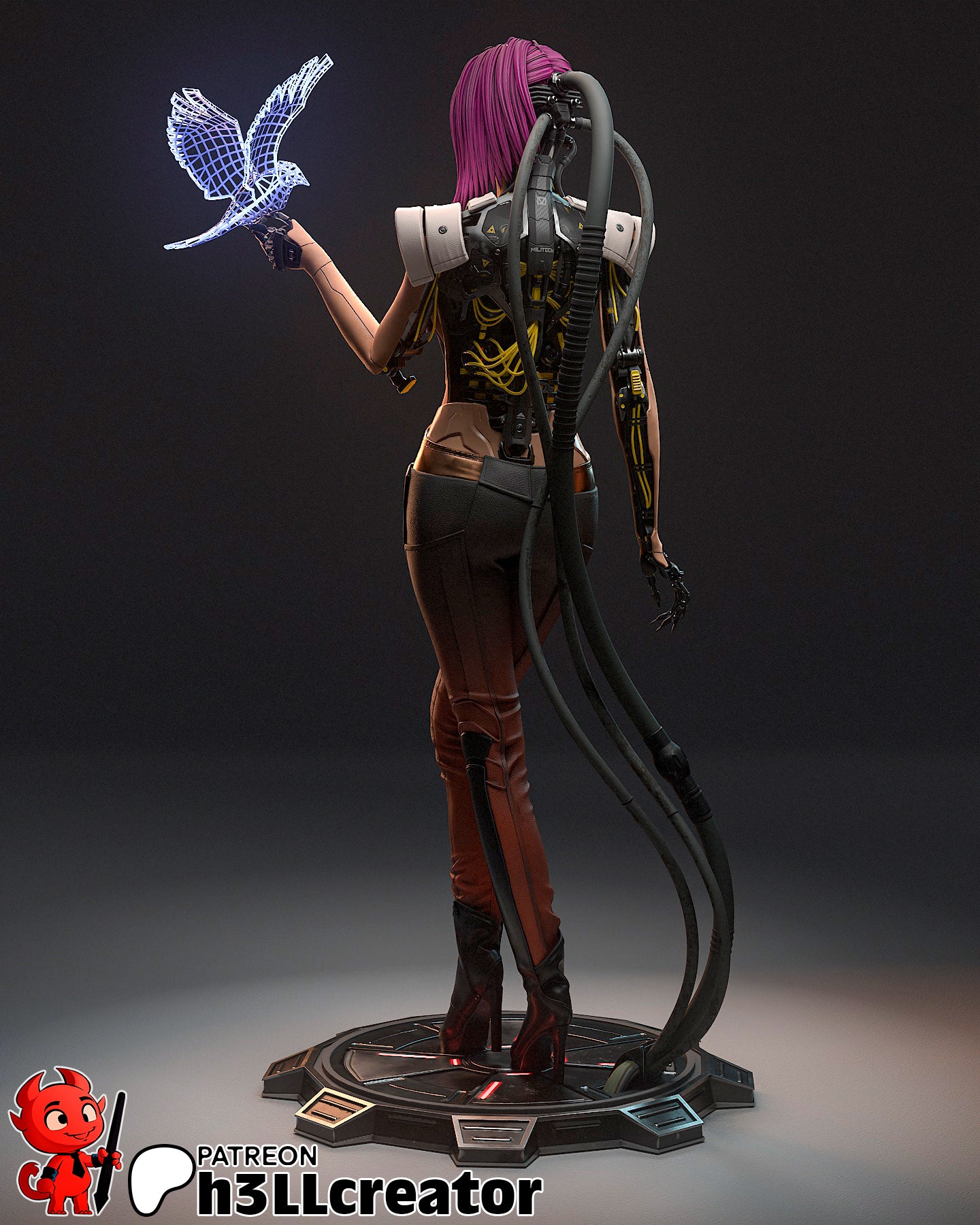 Songbird - Fan Art - 3D Print Kit - 1:0 Scale