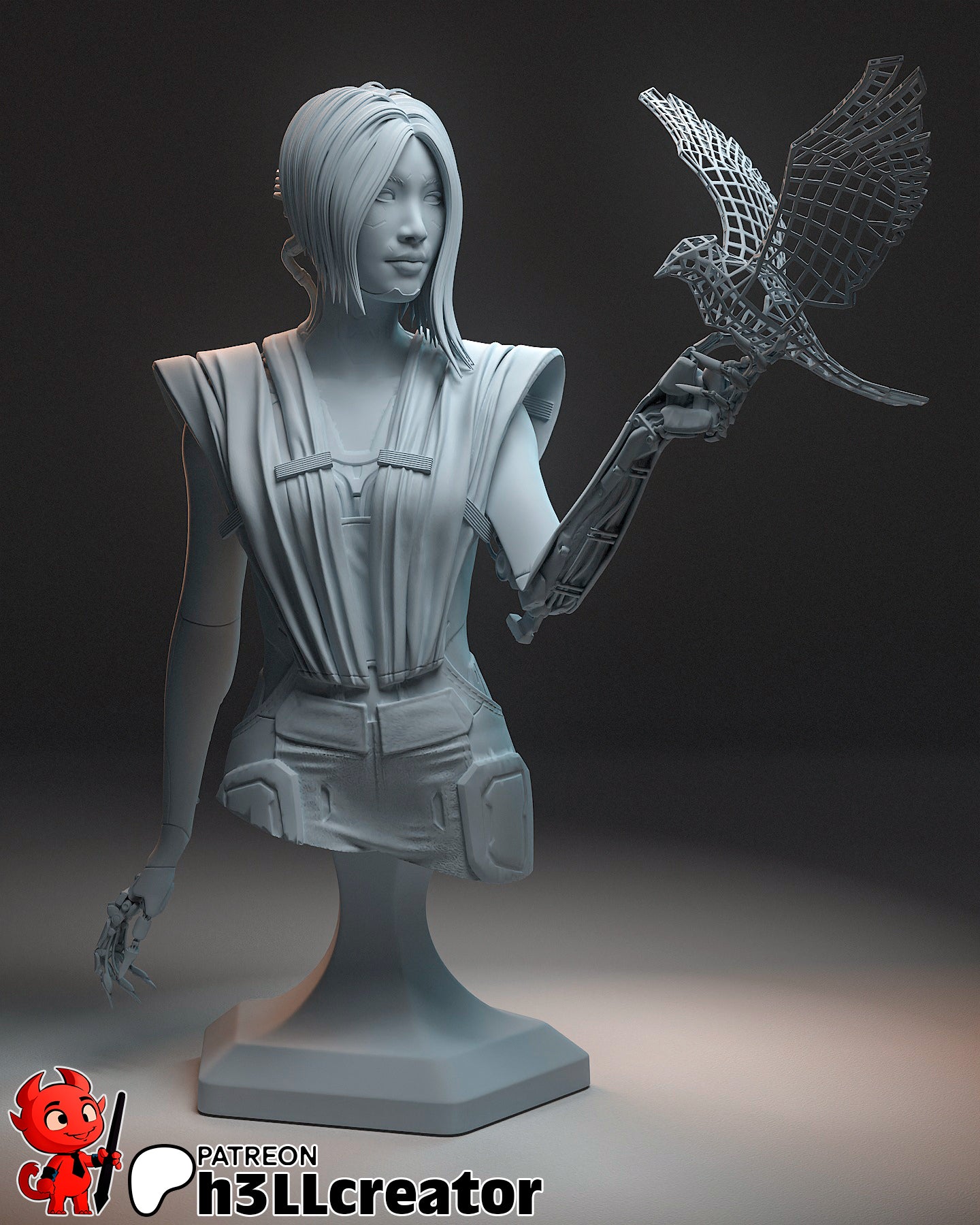 Songbird - Fan Art - 3D Print Kit - 1:0 Scale