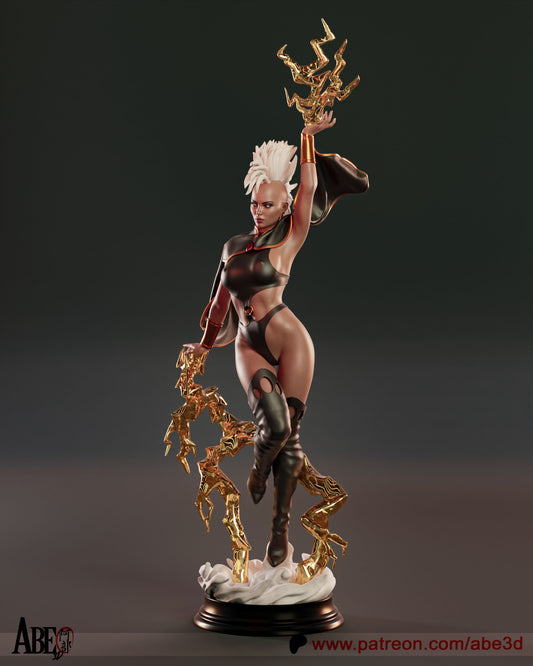 Storm (X-Men) - 3D Model Kit - 1:4 Scale