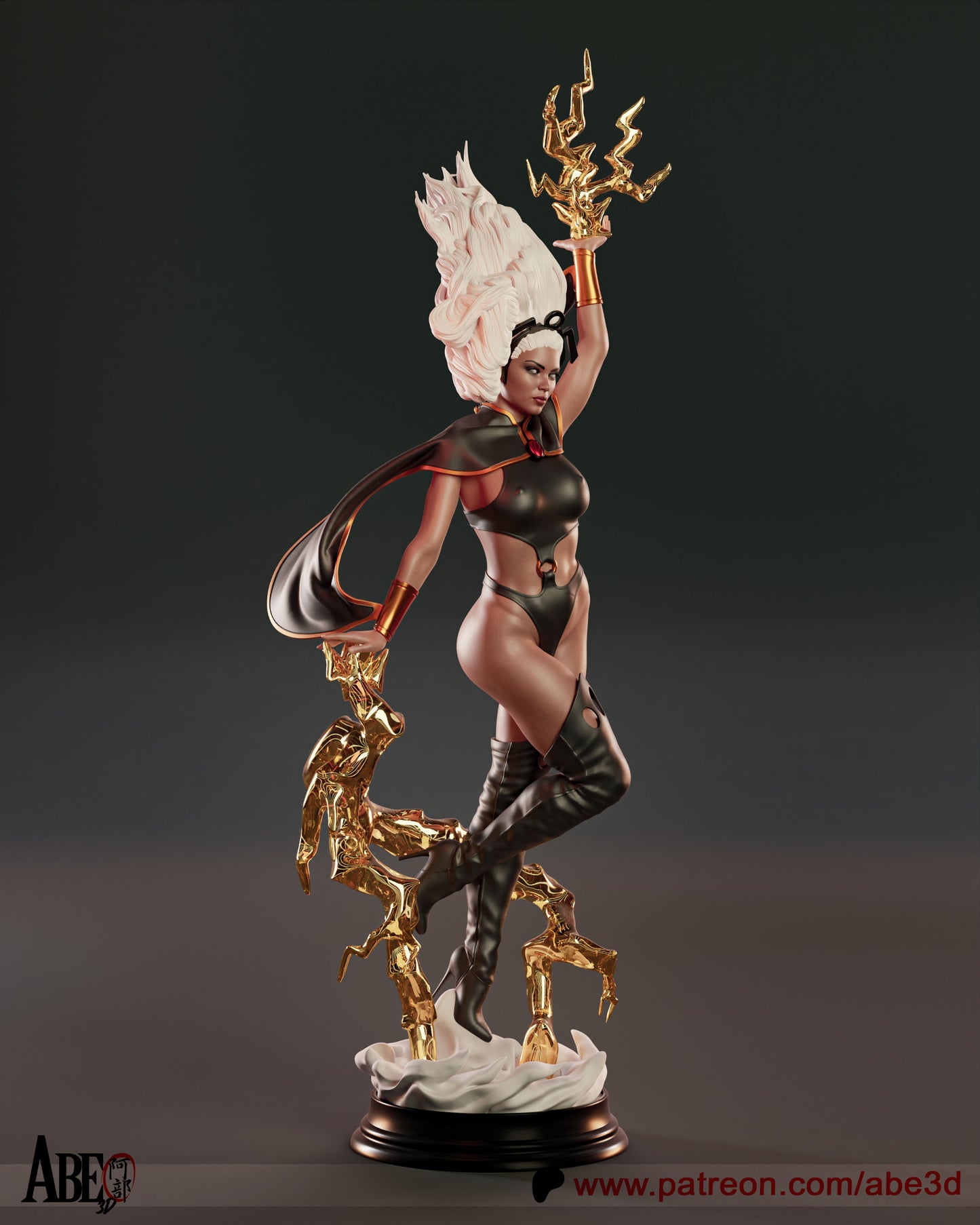 Storm (X-Men) - 3D Model Kit - 1:4 Scale