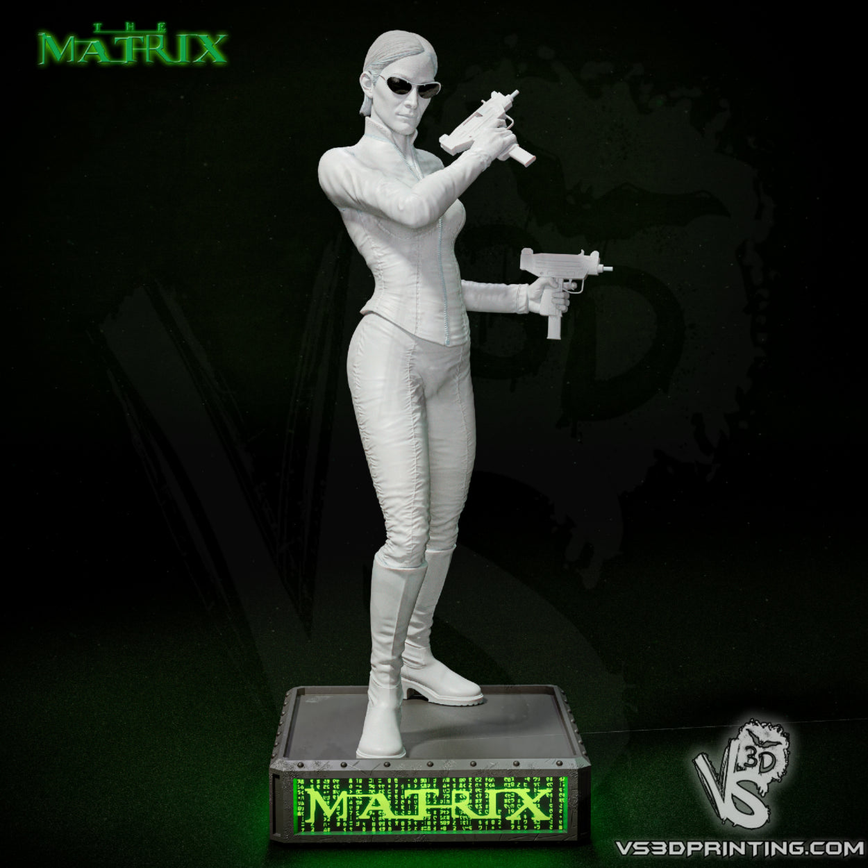 Trinity (The Matrix) - Sculpt - 3d Printed Model Kit