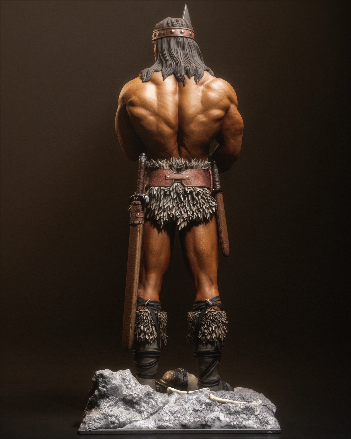 Conan the Destroyer 3D Printed Model - 1:6 Scale