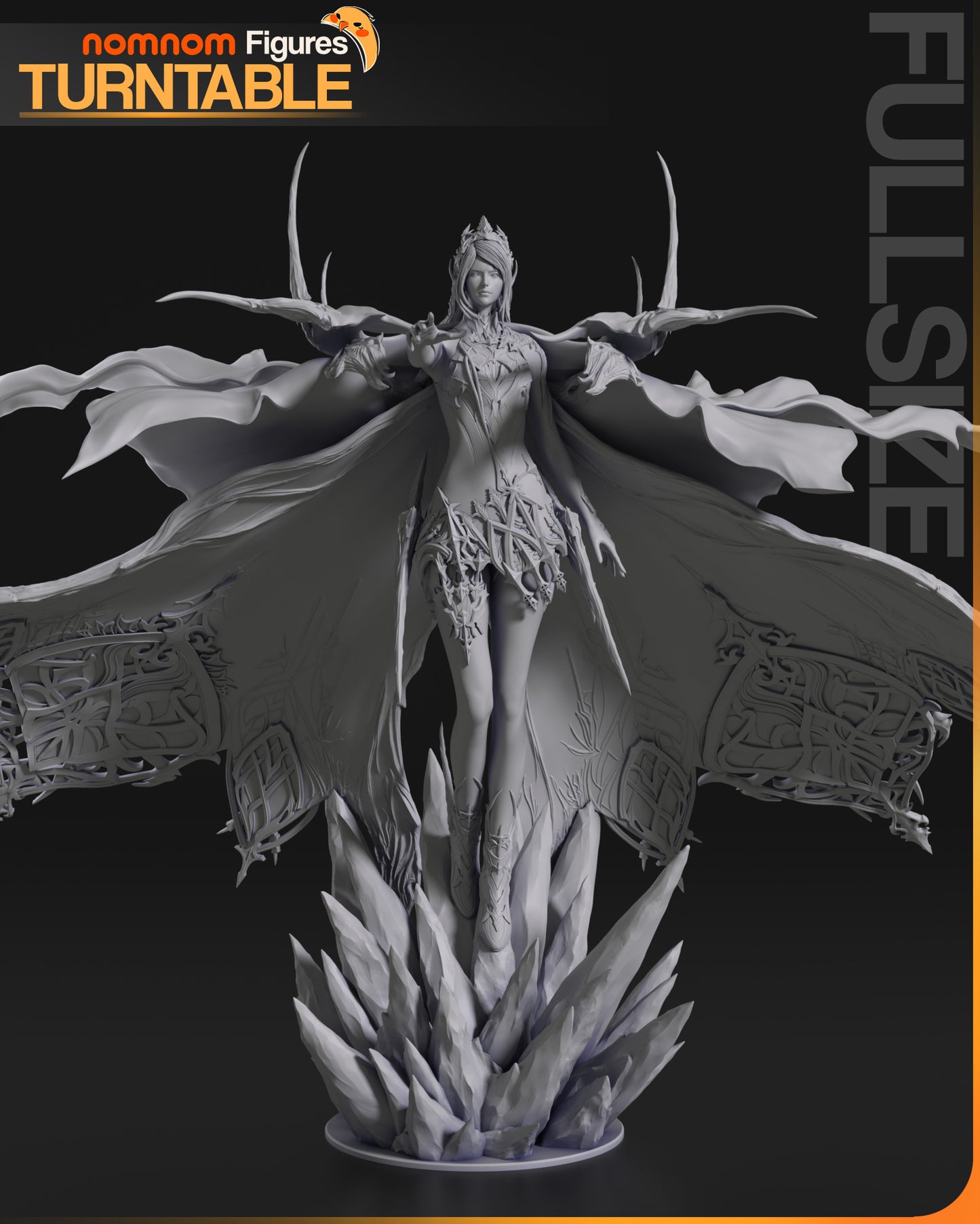 Shiva (Final Fantasy XVI) - 3D Print - Model Kit - (Nom Nom)