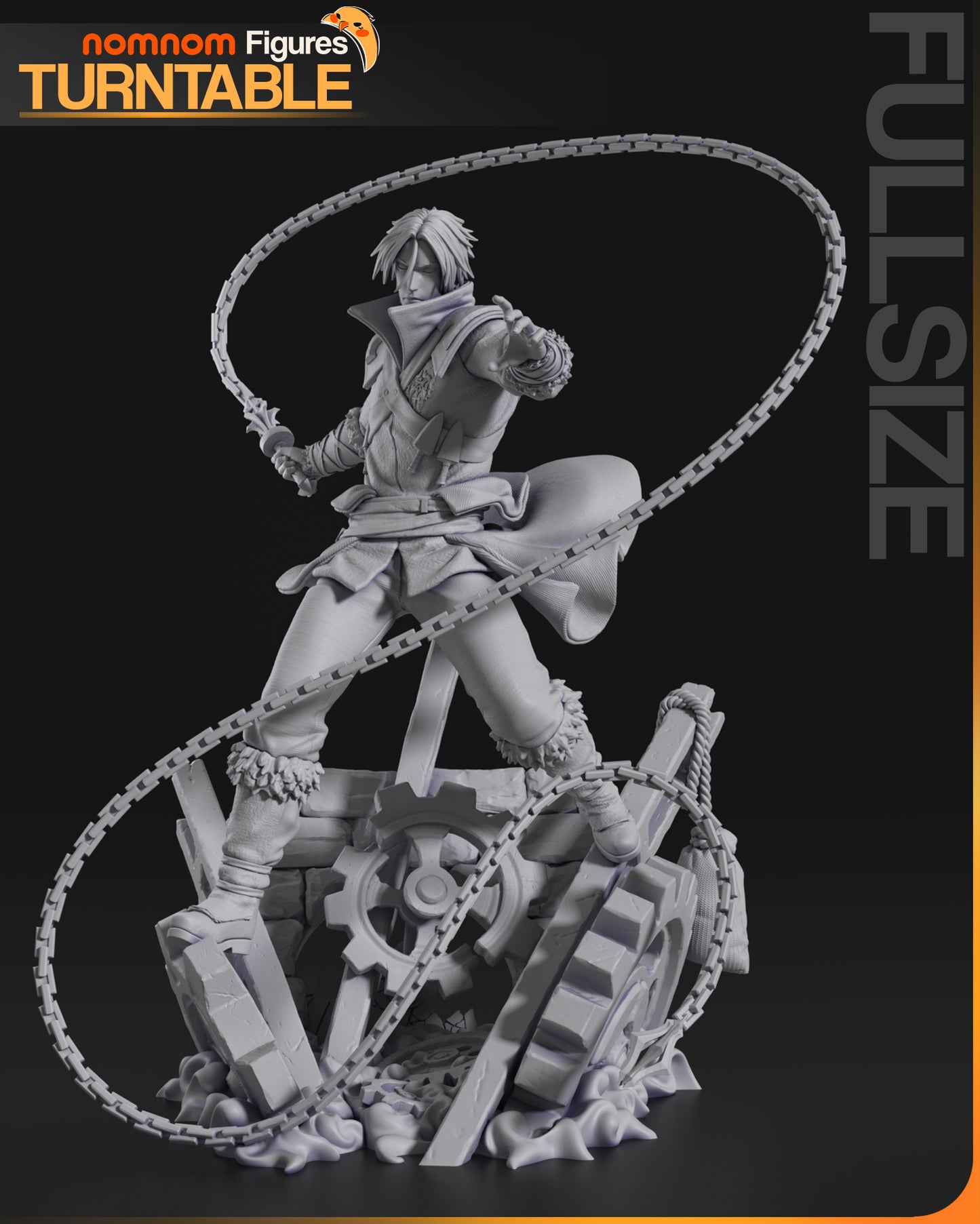 Trevor Belmont (Castlevania)- 3D Print - Model Kit (NomNom)