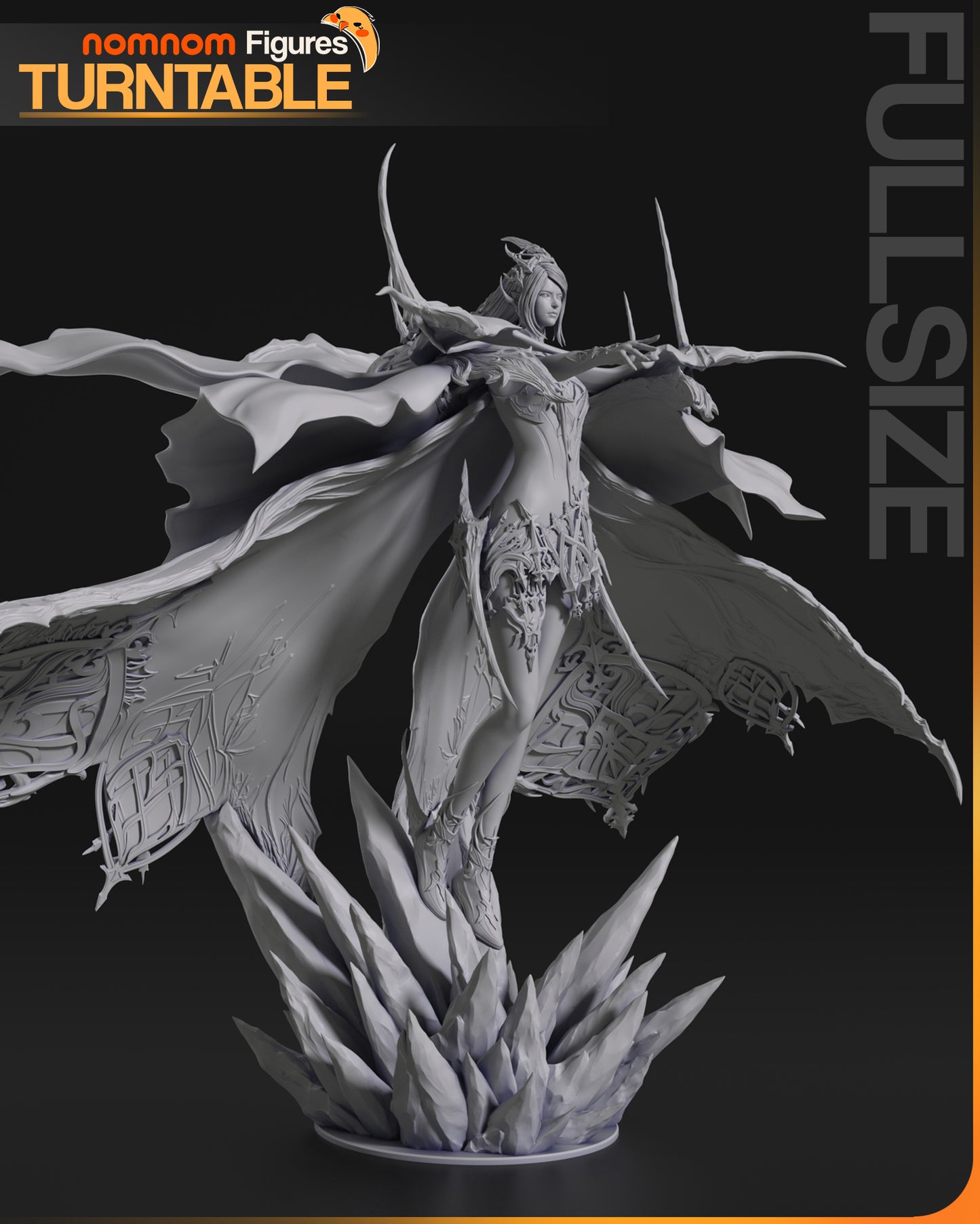 Shiva (Final Fantasy XVI) - 3D Print - Model Kit - (Nom Nom)