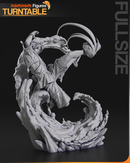 Tidus (Final Fantasy X) 3d Printed Model Kit - 1:10