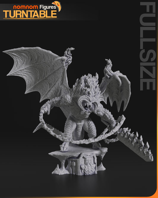 Balrog (LOTR) 3d Printed Model Kit - 1:10 scale