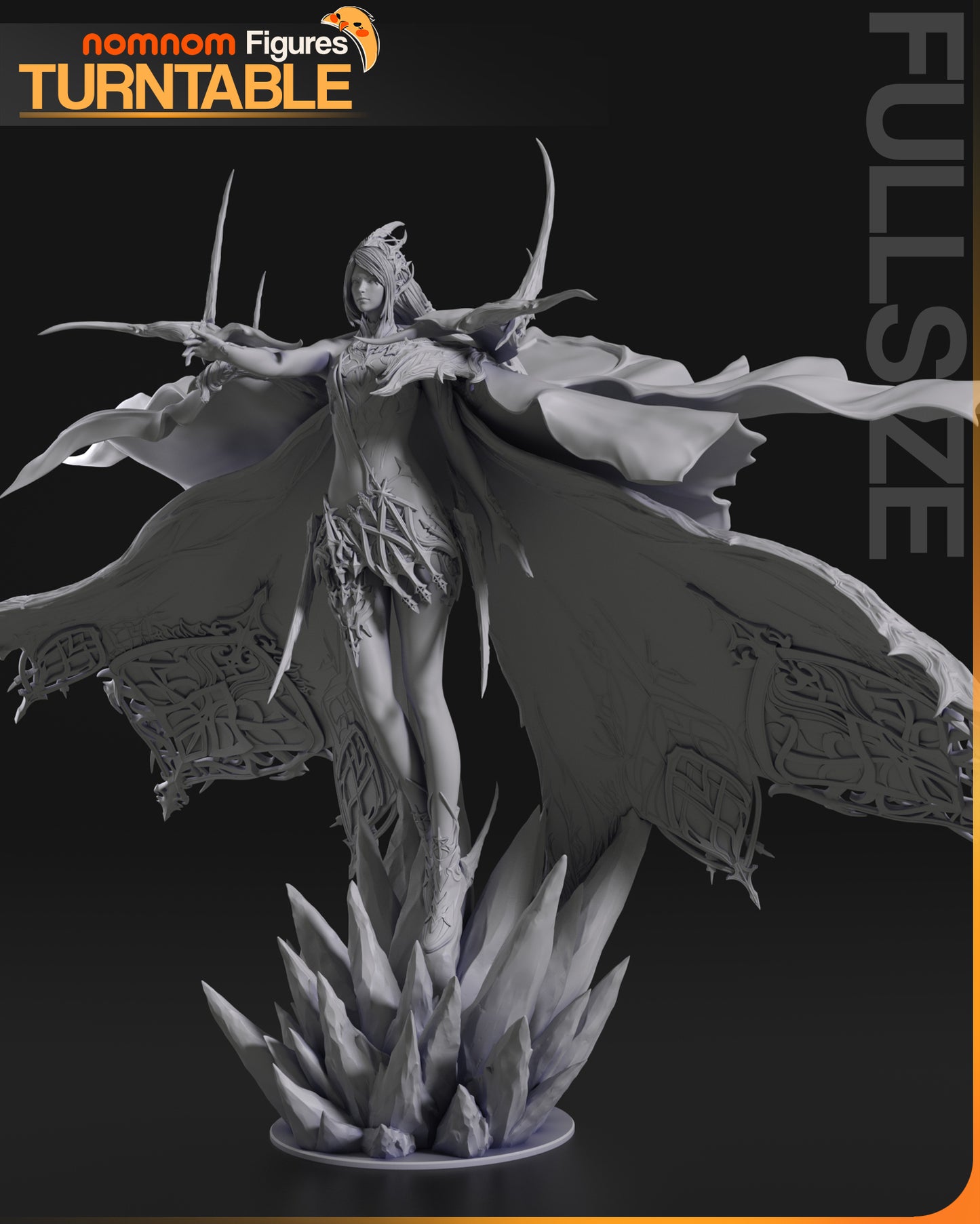 Shiva (Final Fantasy XVI) - 3D Print - Model Kit - (Nom Nom)