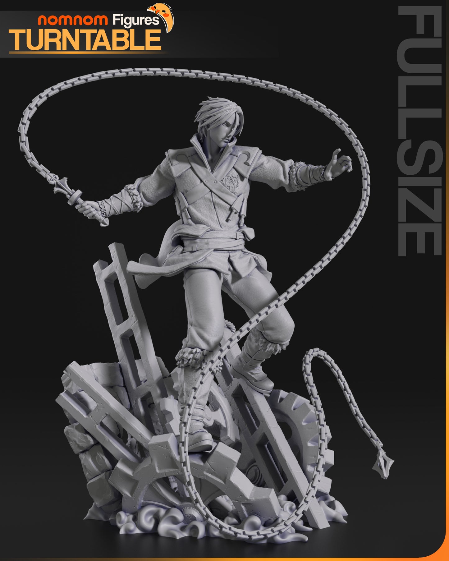 Trevor Belmont (Castlevania)- 3D Print - Model Kit (NomNom)