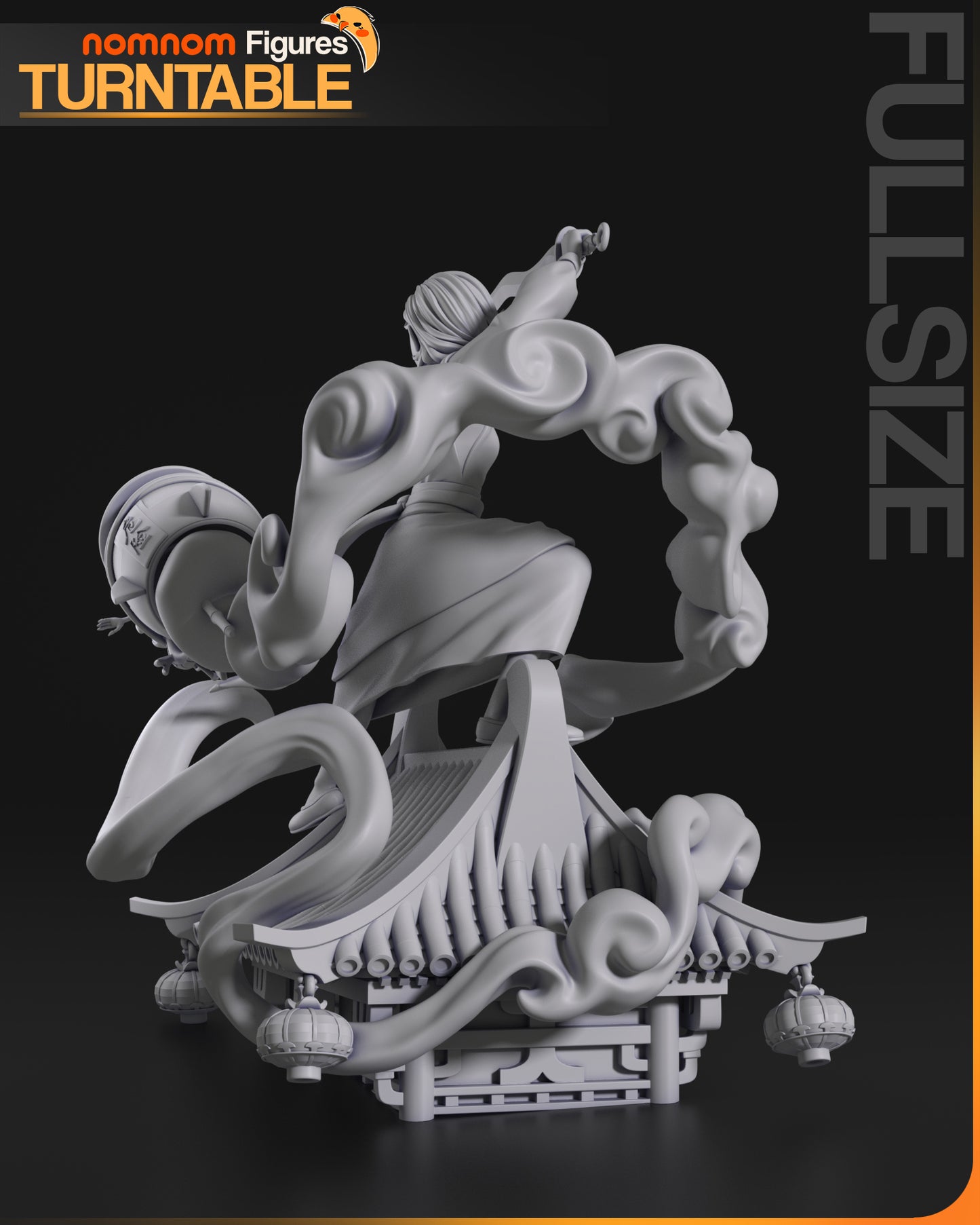 Mulan - 3D Print - Model Kit - 10 scale (Nom Nom)