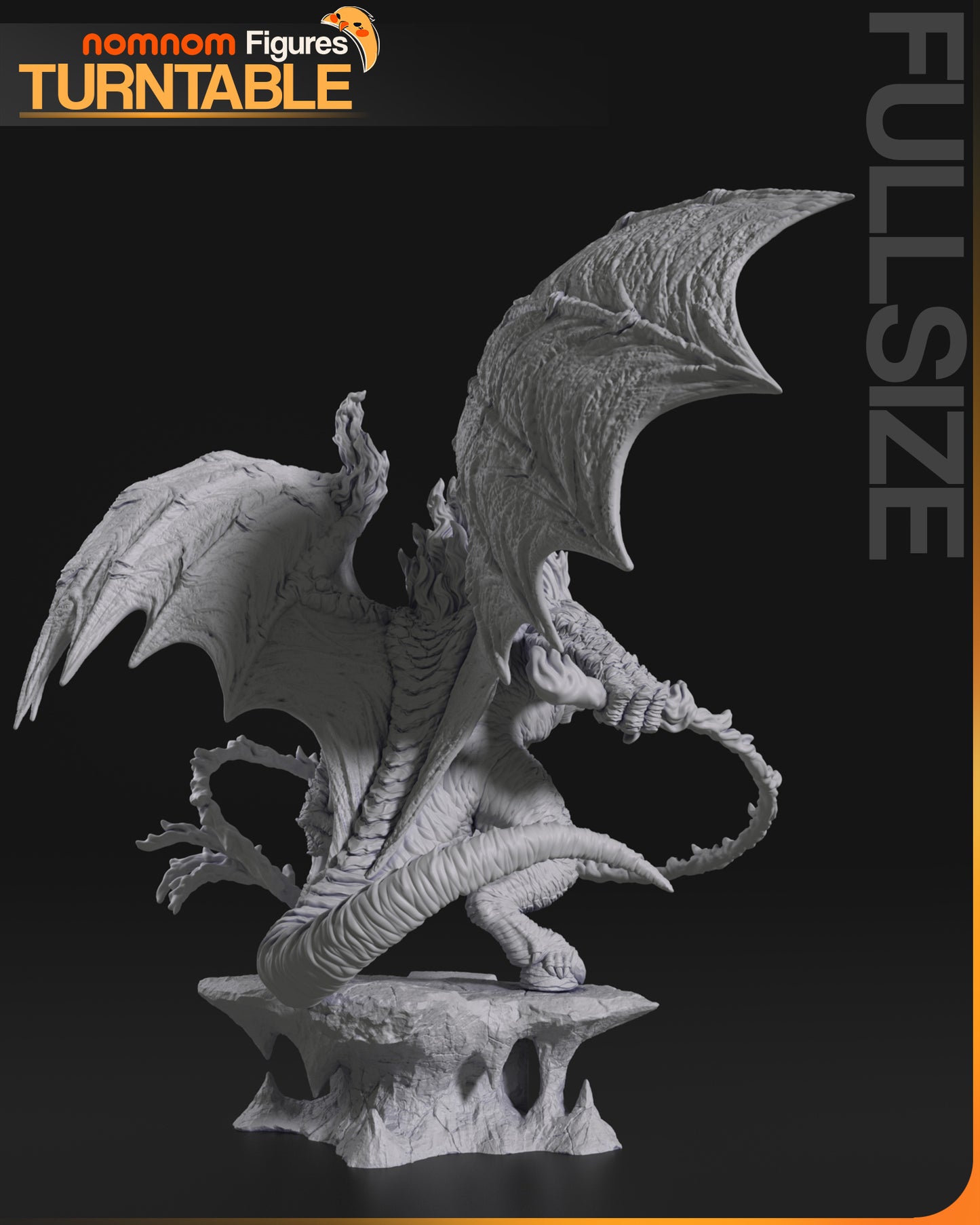 Balrog (LOTR) 3d Printed Model Kit - 1:10 scale