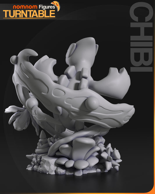 Lugia Chibi (Pokemon) - 3D Print - Model Kit - (Nom Nom)