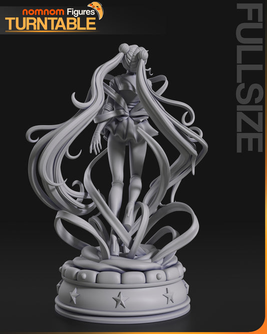 Sailor Moon 3D Print Fan Art - 10 Scale - Full Figure / Mini / Bust