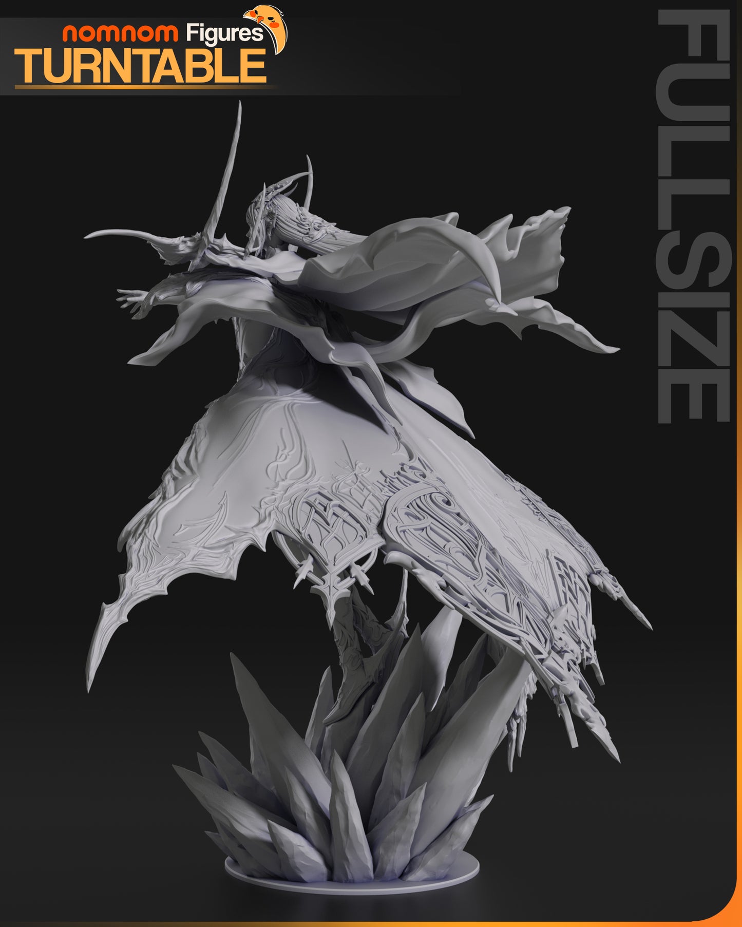 Shiva (Final Fantasy XVI) - 3D Print - Model Kit - (Nom Nom)
