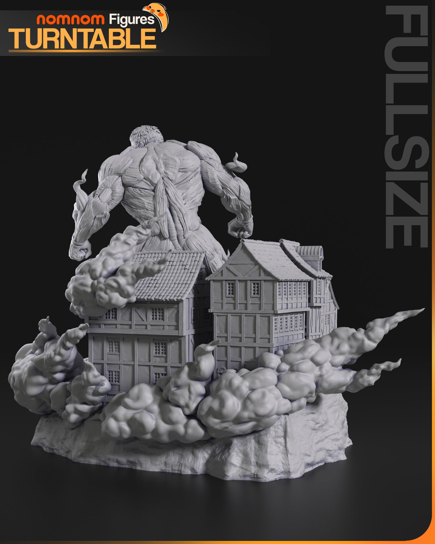 Armored Titan (Attack on Titan) - 3D Print - Model Kit