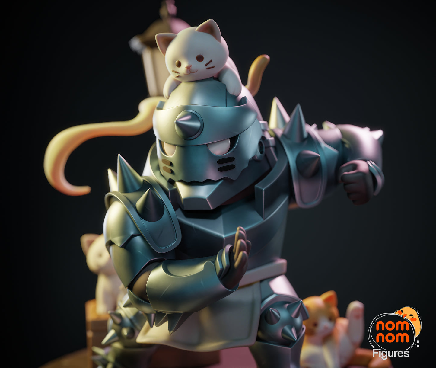 Chibi Alphonse Elric (Full Metal Alchemist) - 3D Print - Model Kit