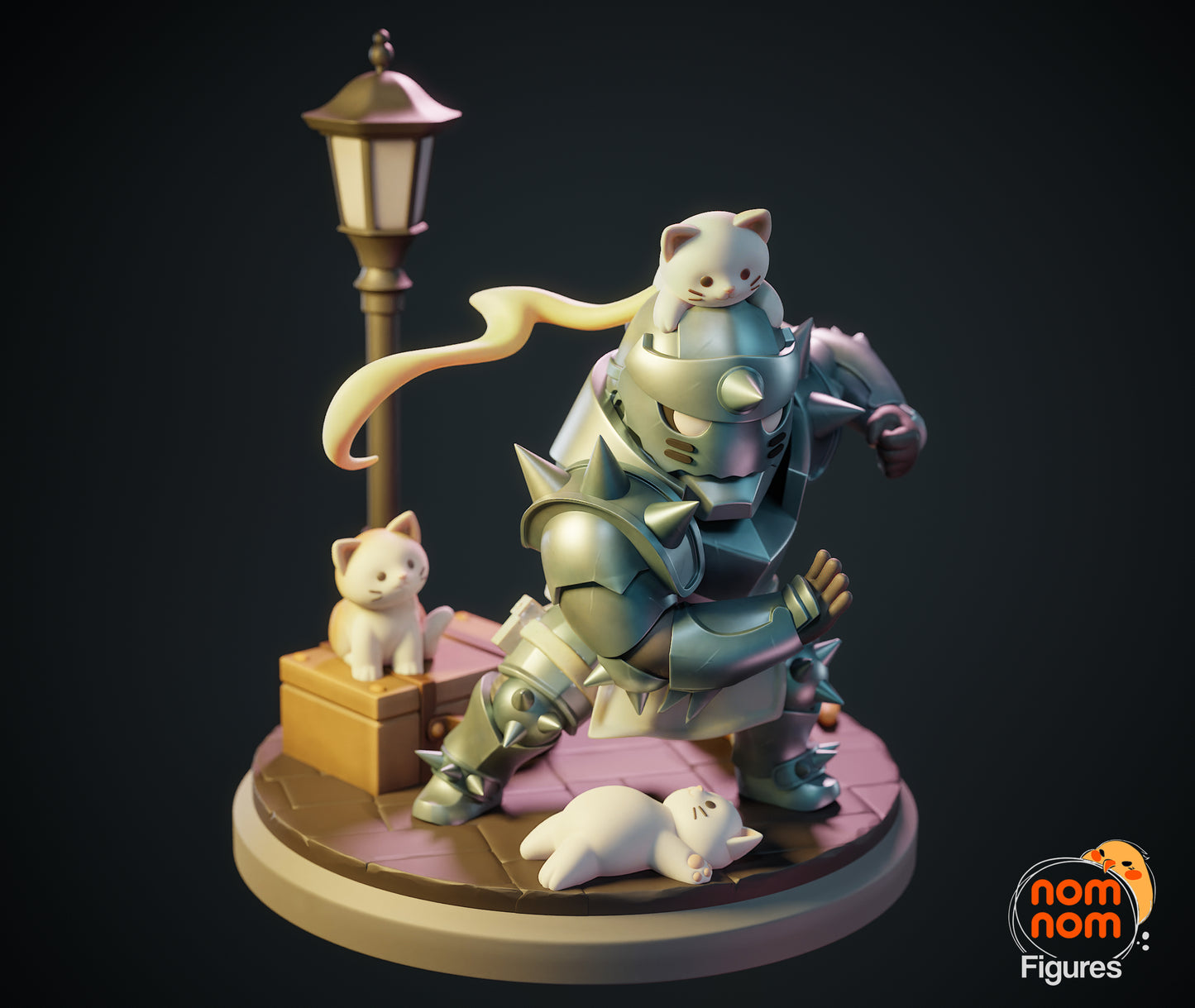 Chibi Alphonse Elric (Full Metal Alchemist) - 3D Print - Model Kit