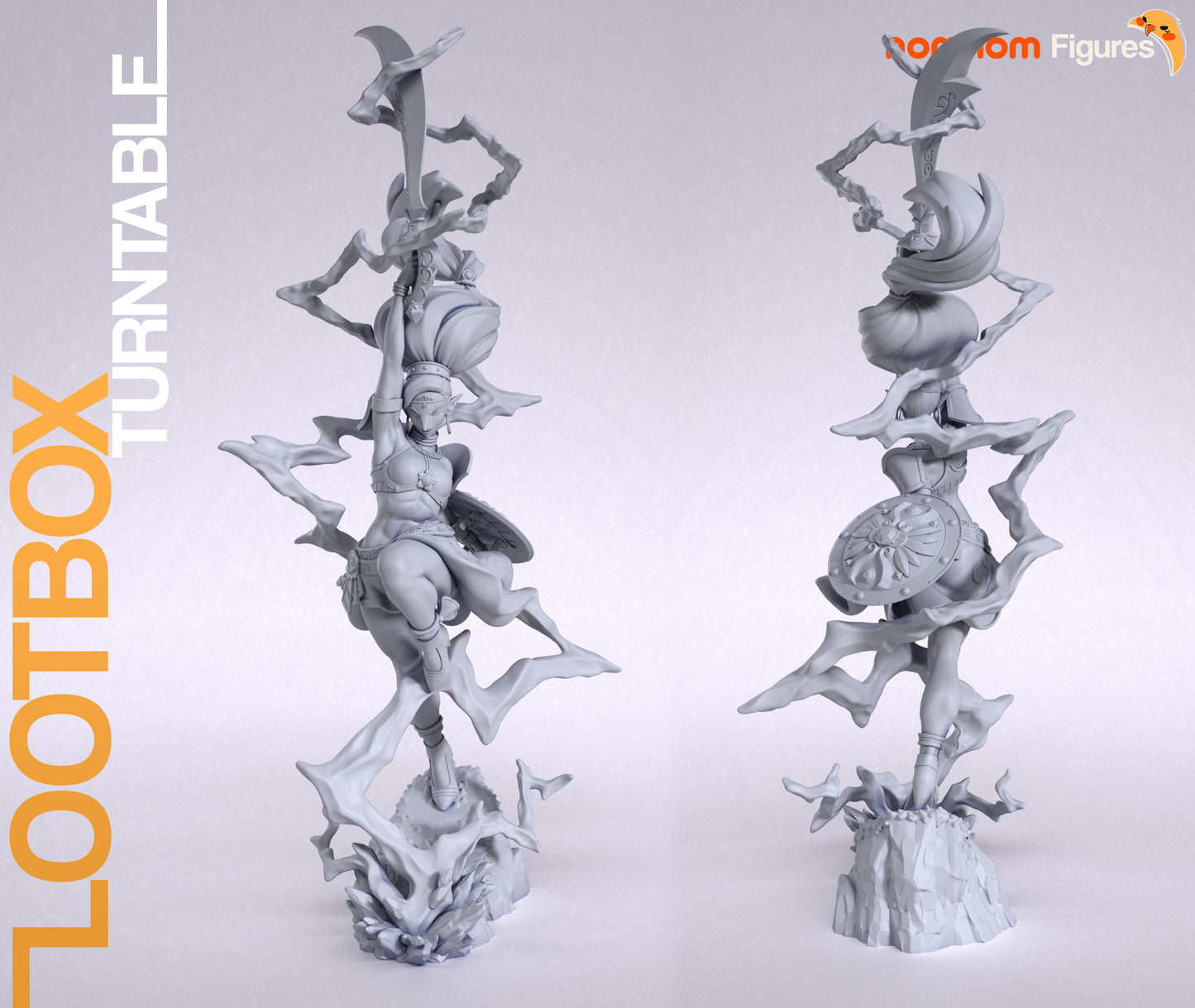 Urbosa (Breath of the Wild) - 3D Print - Model Kit