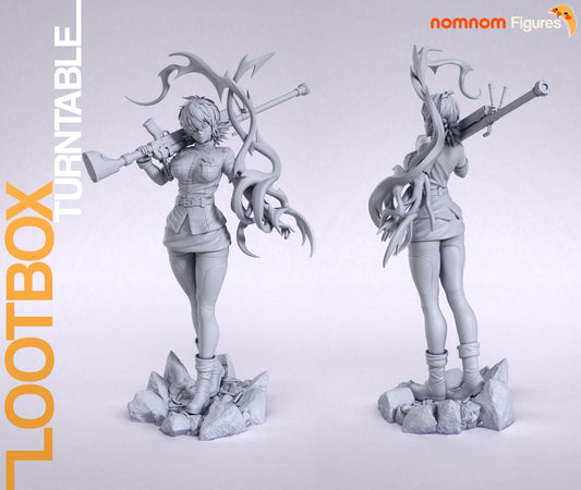 Seras Victoria (Hellsing Ultimate) 3D Printed Model Kit