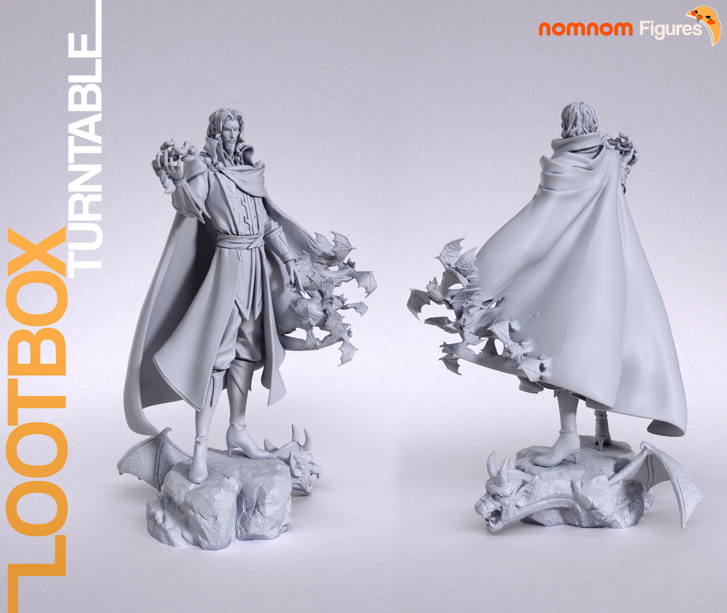 Dracula Vlad Tepes (Castlevania) 3d Printed Model Kit