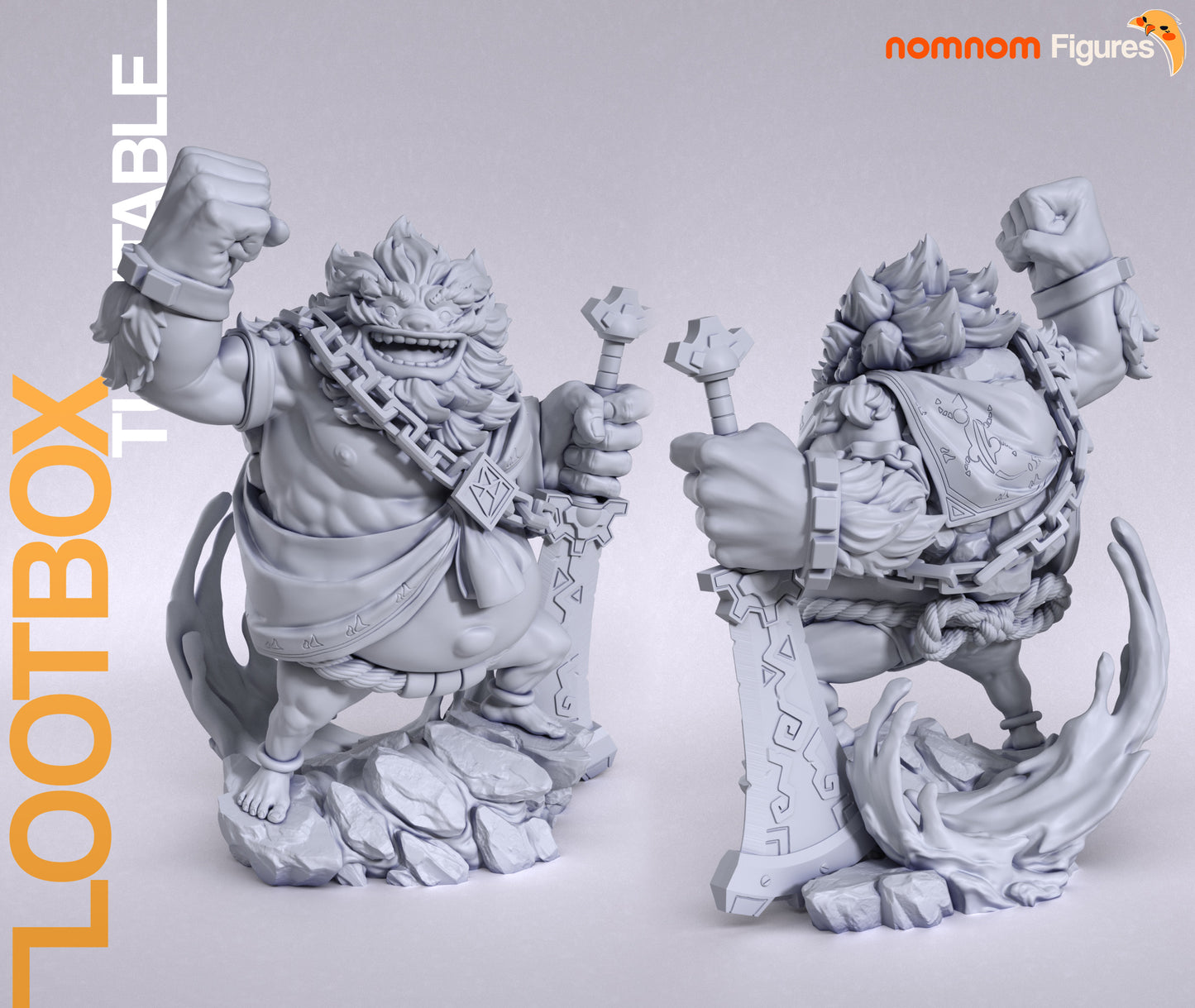 Daruk (Breath of the Wild) - 3D Print - Model Kit