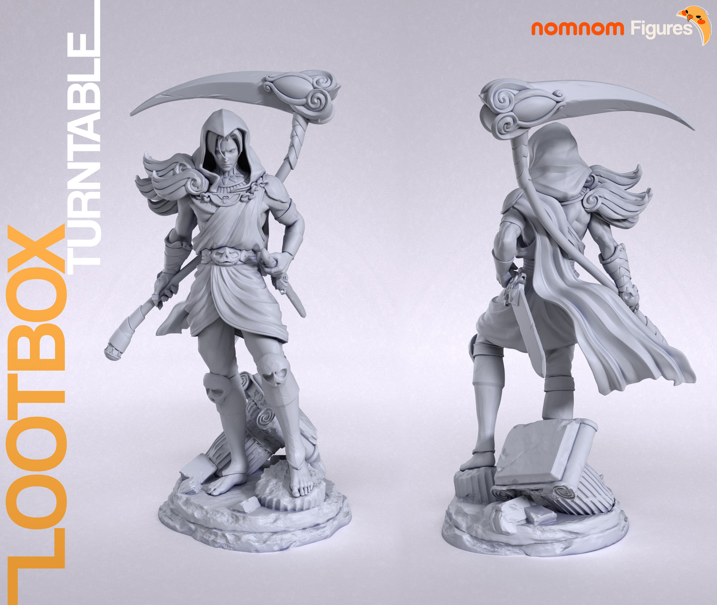 Thanatos (Hades) - 3D Print - Model Kit (NomNom)