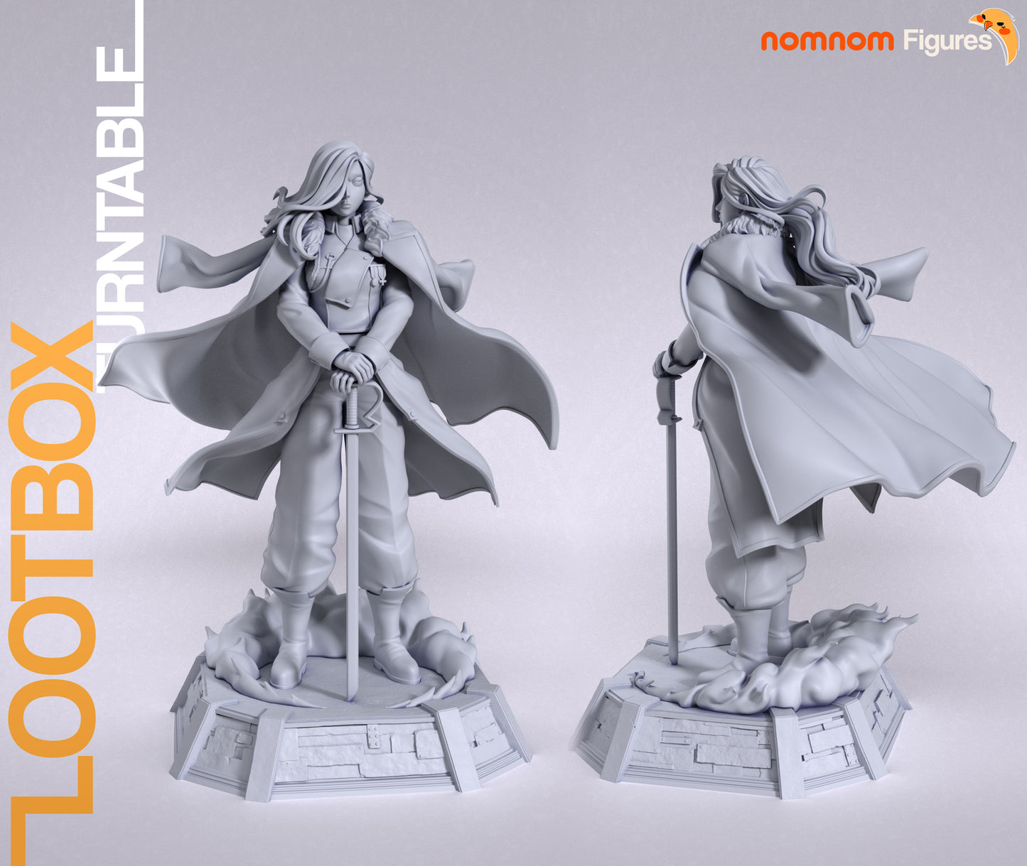 Olivier Armstrong (Full Metal Alchemist) - 3D Print - Model Kit - (Nom Nom)