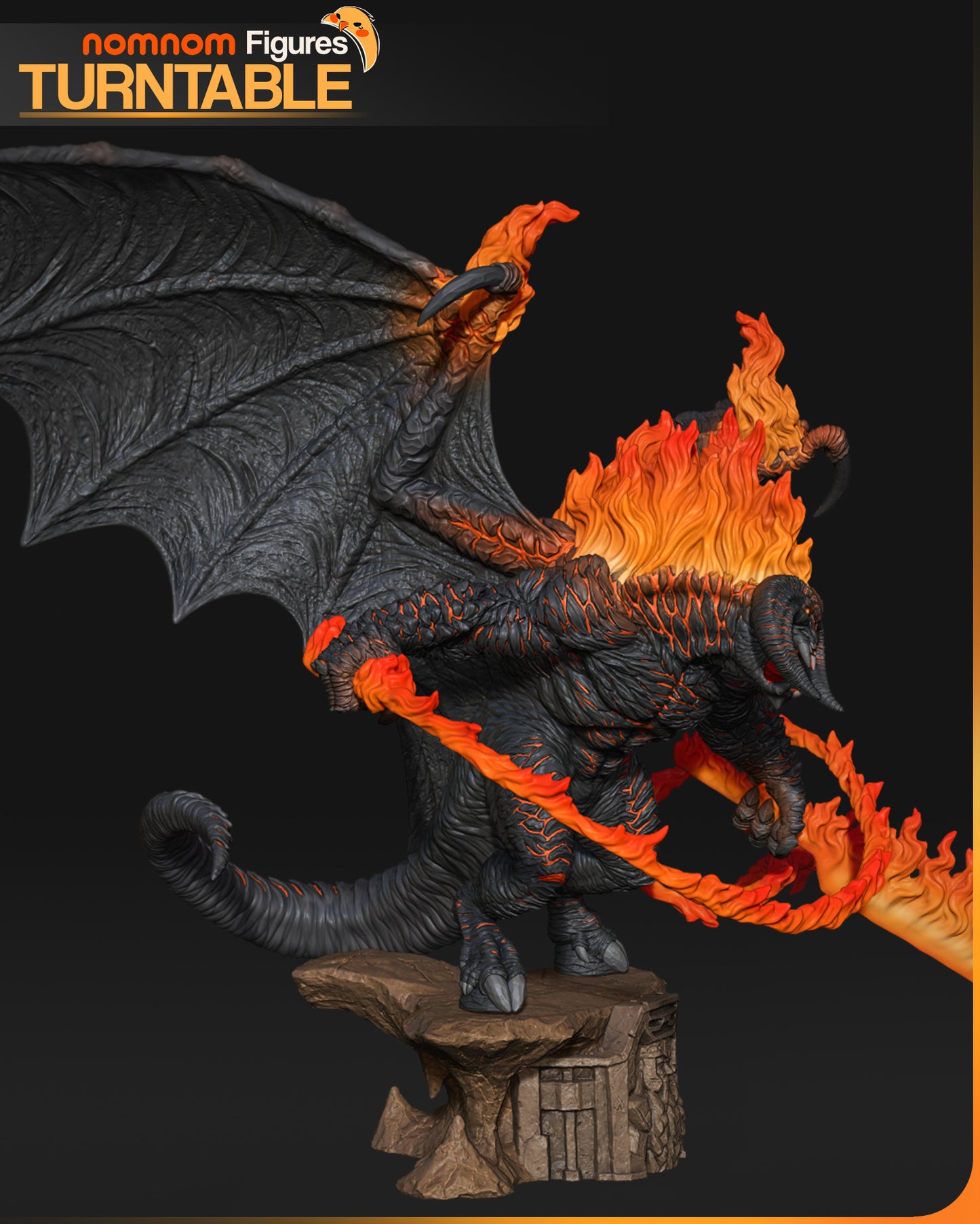 Balrog (LOTR) 3d Printed Model Kit - 1:10 scale