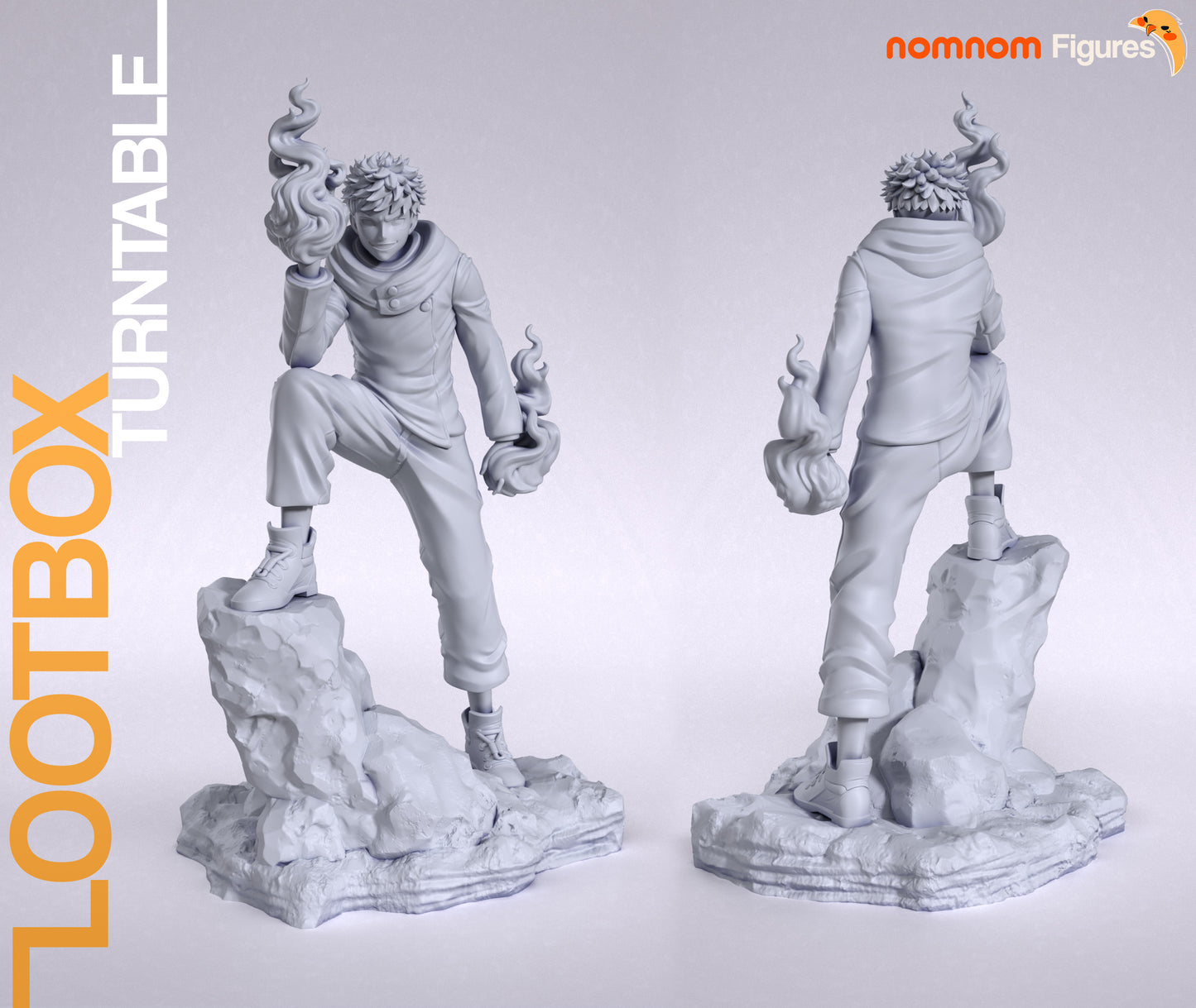 Yuji Itadori (Jujutsu Kaisen) - 3D Print - Model Kit - (Nom Nom)