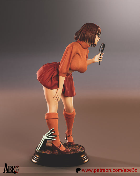 Velma (Scooby Doo) - 3D Model Statue Kit - 1:4 scale