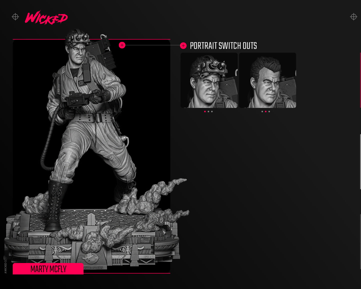 Ray (Ghostbusters) - 3d Printed 6 and 12 Scale - Fan Art (Wick3d)