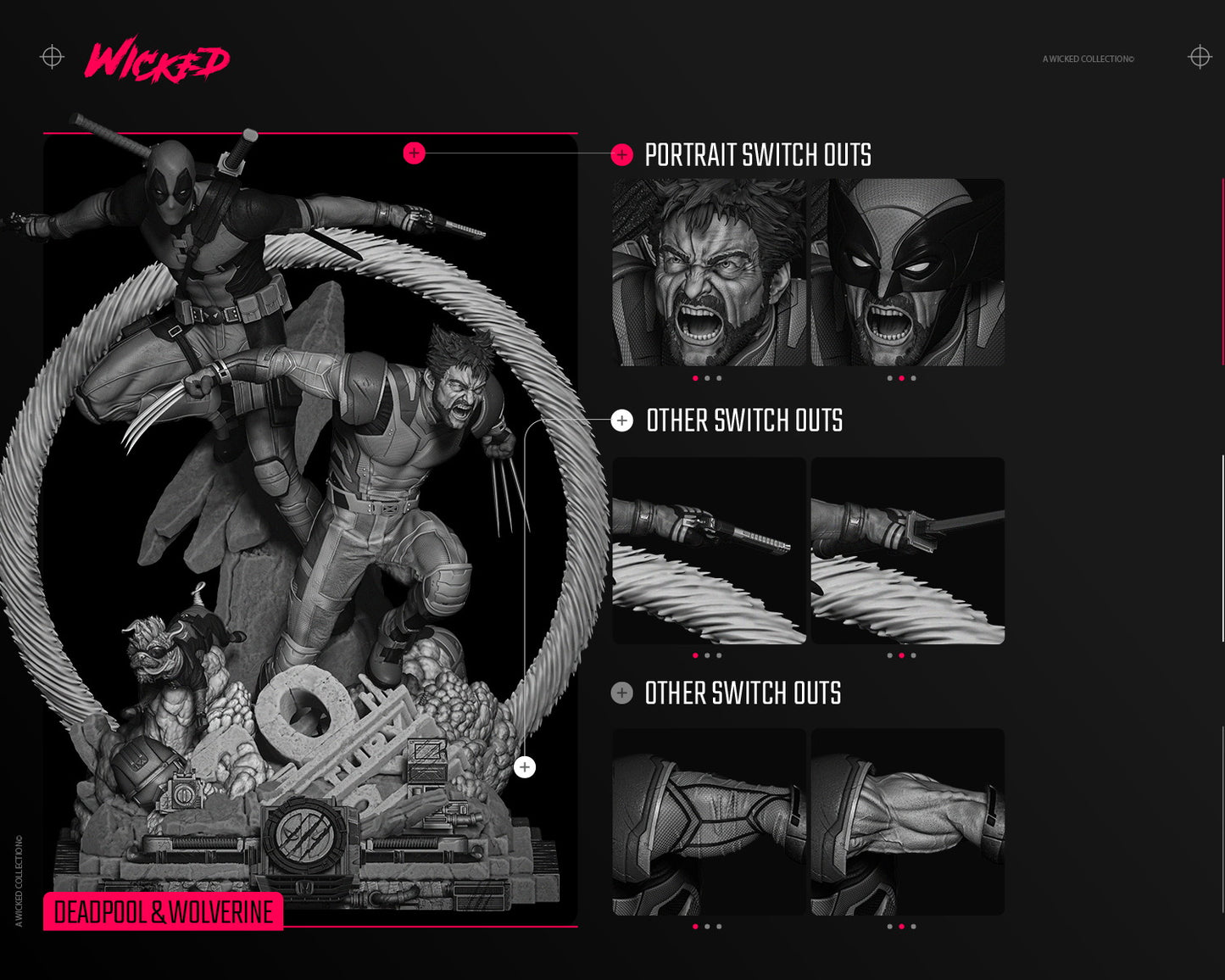 Deadpool & Wolverine (Diorama) Fan Art - Wick3d