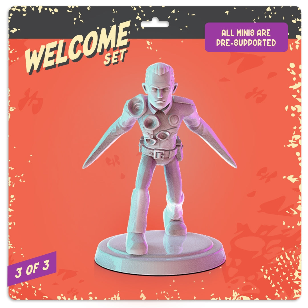 3D Printed Minis - Terminator2 3D Printed States Model Kit