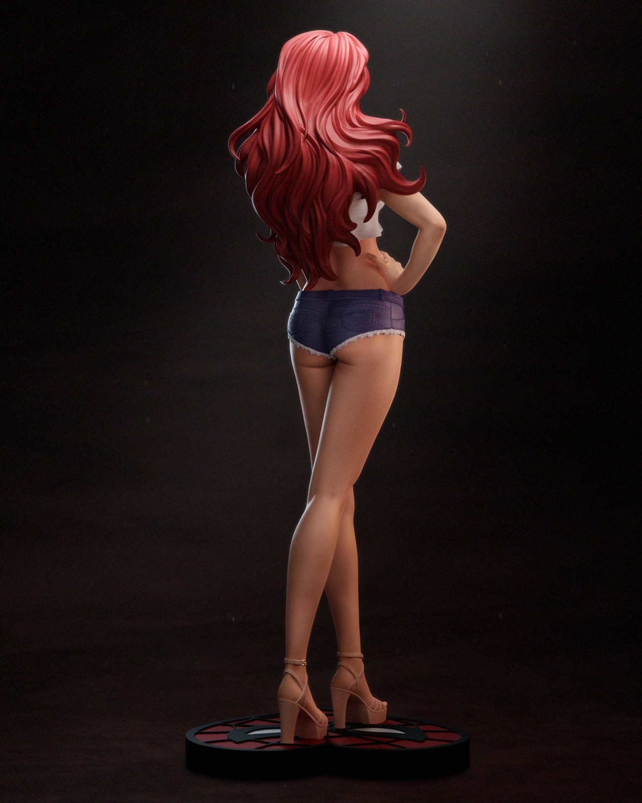 Mary Jane - Spiderman (Fan Art) - 3D printed model kit