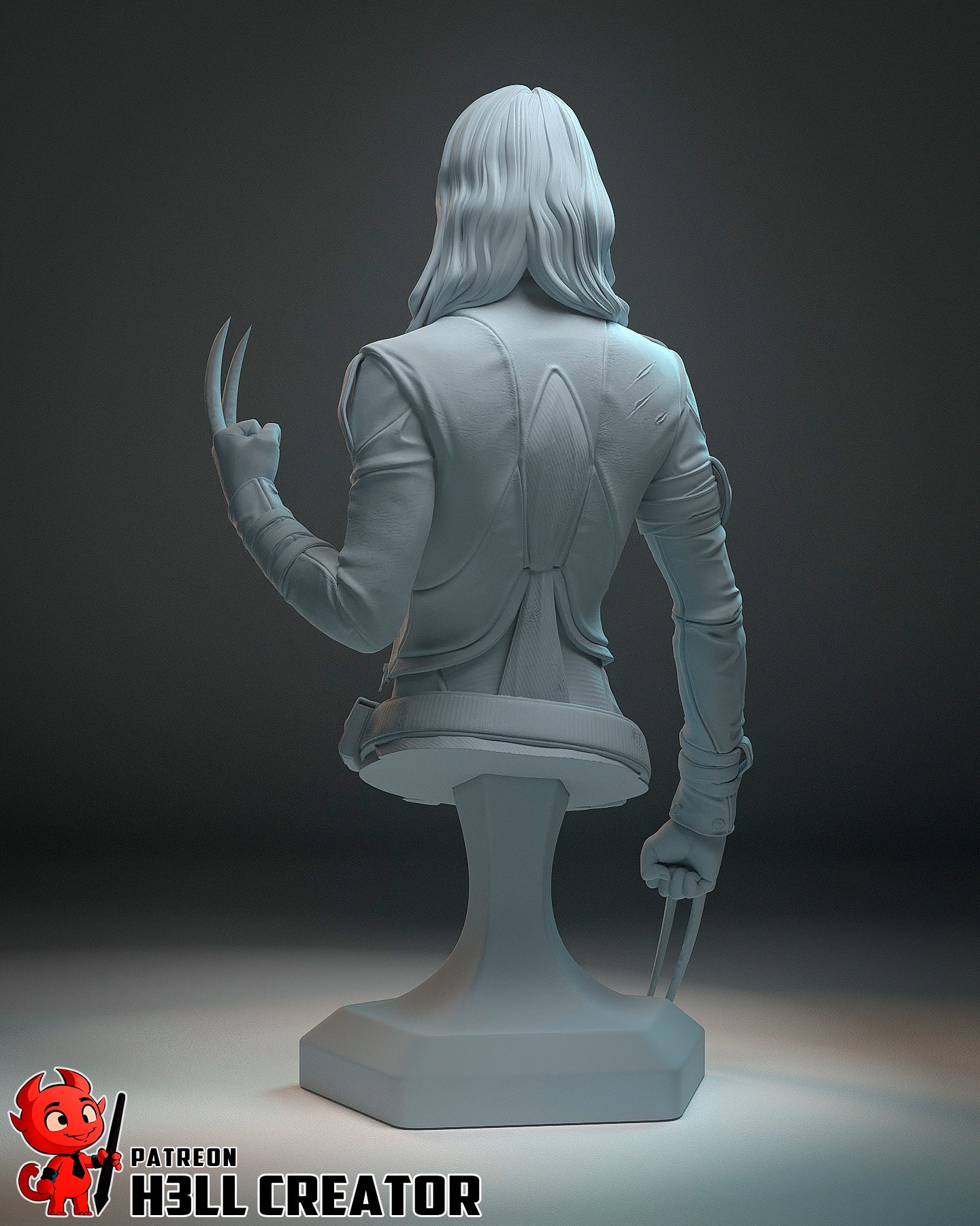 X-23 (X-Men) 3d Printed Model Kit - 12 scale